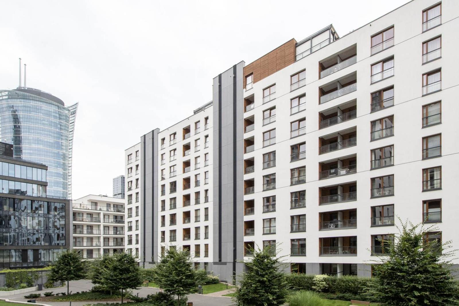 Warsaw Night Apartments Grzybowska ภายนอก รูปภาพ