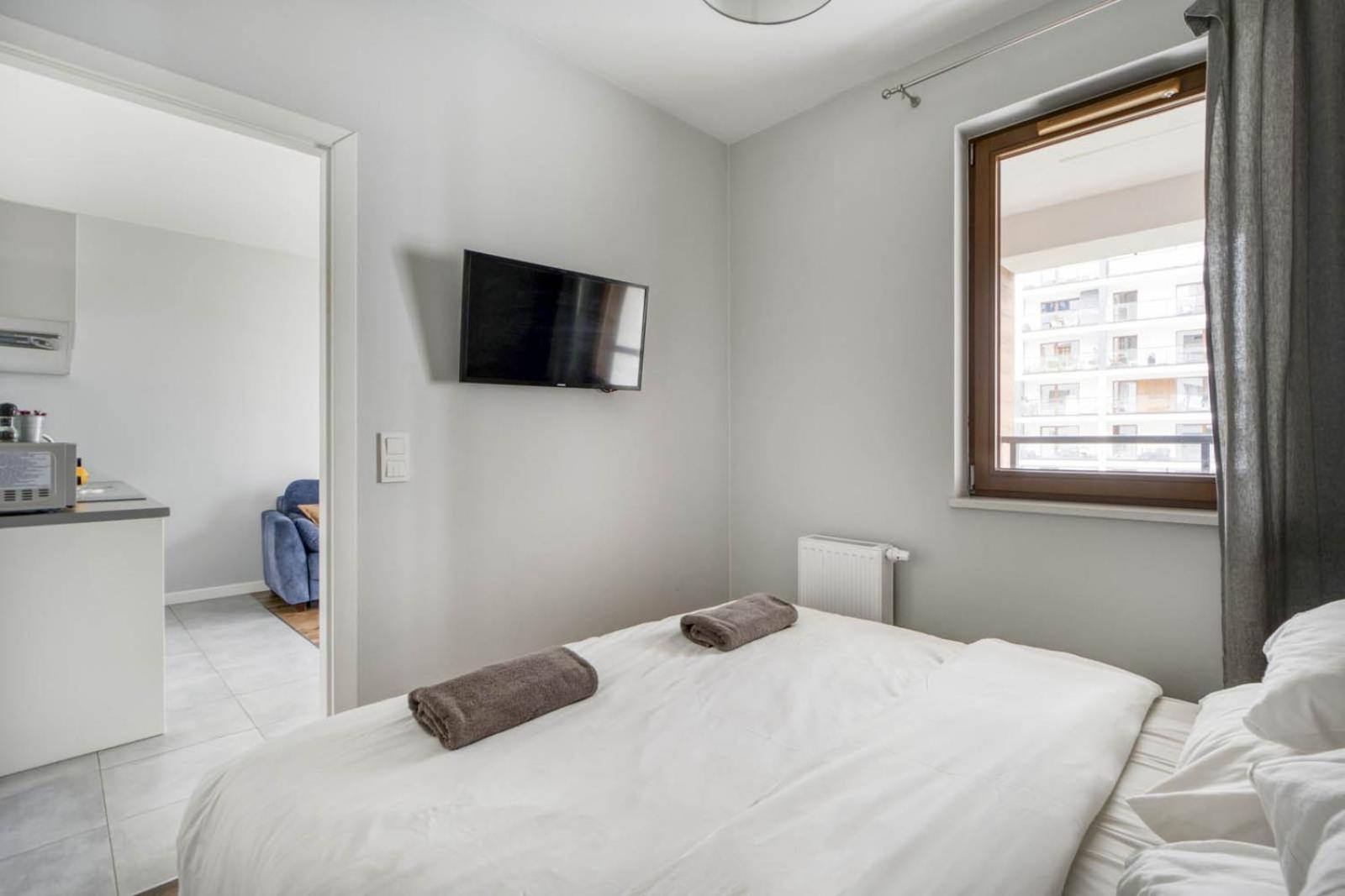 Warsaw Night Apartments Grzybowska ภายนอก รูปภาพ